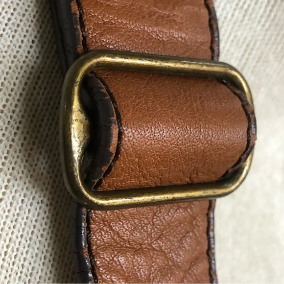 Large Convertible Miss Sixty Leather Crossbody